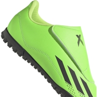 Gheata Minge Fotbal Pantof Sport Gazon Sintetic adidas X Speedportal.4 Velcro Astro copil