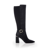 Gheata Moda in Pelle Saretta Knee High