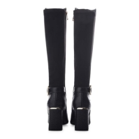 Gheata Moda in Pelle Saretta Knee High