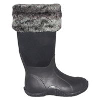 Gheata Requisite Slate Faux Fur Toppers One Size