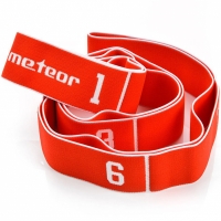 Gymnastic tape Meteor 90x4 hard red 31452