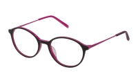 Ochelari de vedere Unisex STING VST1855109CV negru violet fucsia