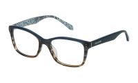 Ochelari de vedere ZADIG&VOLTAIRE VZV1635201H2 pentru Femei albastru grad.shiny dungi maro