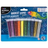 Glitter Colorat, Kidea, 10 Buc