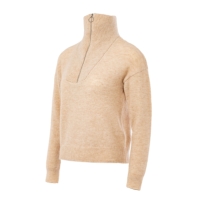 Golddigga Knitted Half-Zip dama