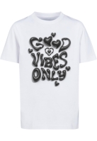 Tricou Good Vibes Only Heart copil Mister Tee