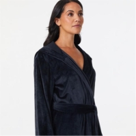 Be You Hooded Velour Longline Dressing Gown - Gift Wrapped