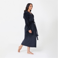 Be You Hooded Velour Longline Dressing Gown - Gift Wrapped