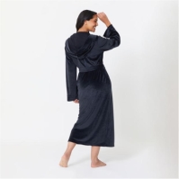 Be You Hooded Velour Longline Dressing Gown - Gift Wrapped