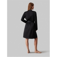 Calvin Klein Calvin Blk Robe Ld51