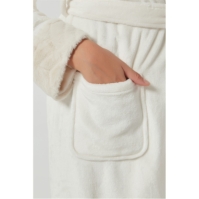 Linea Luxury Clipped Fur Dressing Gown