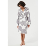 Linea Sherpa Star Dressing Gown