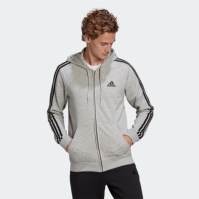 Hanorac adidas Essentials French Terry 3-Stripes Full-Zip