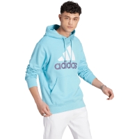 Hanorac Men's adidas Essentials French Terry Big Logo light blue IJ8588