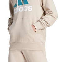 Hanorac Adidas Essentials French Terry Big Logo Men's Beige IJ8584