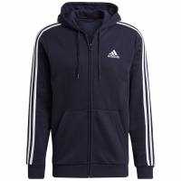 Hanorac Men's adidas Essentials Full-Zip navy blue GK9053