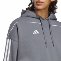 Hanorac Bluza damska adidas Tiro 23 League Sweat szara HZ3013