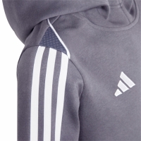 Hanorac Bluza dla dzieci adidas Tiro 23 League Sweat szara HZ3016