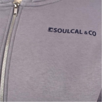 SoulCal Crop Zip Hd Ld53