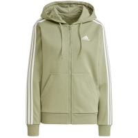 Bluza Hanorac adidas Essentials 3-Stripes Full-Zip 's Olive JP2352 dama