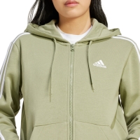 Bluza Hanorac adidas Essentials 3-Stripes Full-Zip 's Olive JP2352 dama