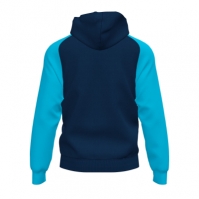 Hanorac Academy Iv Zip-up Navy Fluor Turquoise Joma