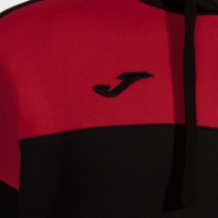 Hanorac Crew V Black Red Joma