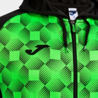 Hanorac Supernova Iii Zip-up Black Fluor Green Joma