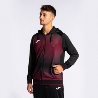 Hanorac Tiger V Zip-up Black Burgundy Joma