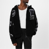 Hanorac OFF WHITE Varsity Knit