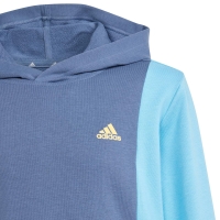 Hanorac pentru copii adidas CB FT HD albastru-alb IS2689