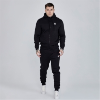 Hanorac SikSilk Essential Zip Through barbat