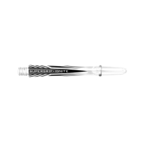 Harrows Supergrip Ignite Medium 2BA Shafts Black-Transparent 3 pcs.