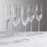 Homelife Pack of 6 Champagne Flutes