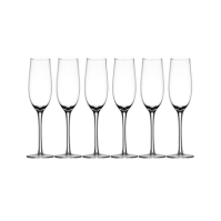 Homelife Pack of 6 Champagne Flutes