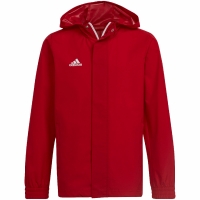 Jacheta adidas Entrada 22 All-Weather red IK4013 copil