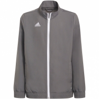 Jacheta Bluza dla dzieci adidas Entrada 22 Presentation szara H57539