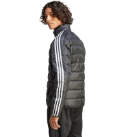 Jacheta adidas Essentials 3-Stripes Light Down men's black HZ4431