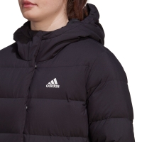 Jacheta 's adidas Helionic Hooded Down black HG8747 dama