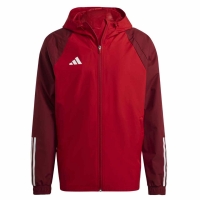 Jacheta Men's adidas Tiro 23 Competition All Weather red HE5653