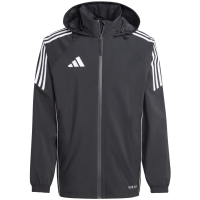 Jacheta adidas Tiro 24 Rain Men's Black and White IJ7390