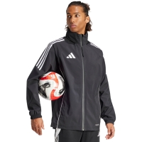 Jacheta adidas Tiro 24 Rain Men's Black and White IJ7390