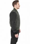 Jacheta Basic Bomber piele Imitation Sleeve Urban Classics