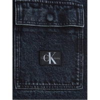 Jacheta Blug Camasa Calvin Klein Padded Denim Zip Calvin Klein Jeans