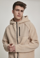 Jacheta Fermoar Hooded Sherpa Urban Classics