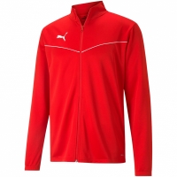 Jacheta Bluza męska Puma teamRISE Training Poly czerwona 657392 01