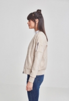 Jacheta Imitation Suede Bomber dama Urban Classics