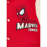 Jacheta Character Marvel Varsity Hooded Bomber