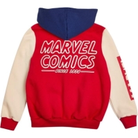 Jacheta Character Marvel Varsity Hooded Bomber