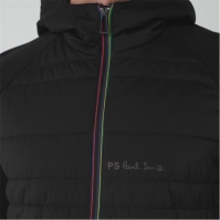 Jacheta PS PAUL SMITH Patch Stripe Hybrid Bomber